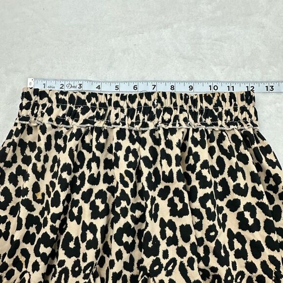 Aakaa leopard print ruffle skirt size S - Picture 7 of 8